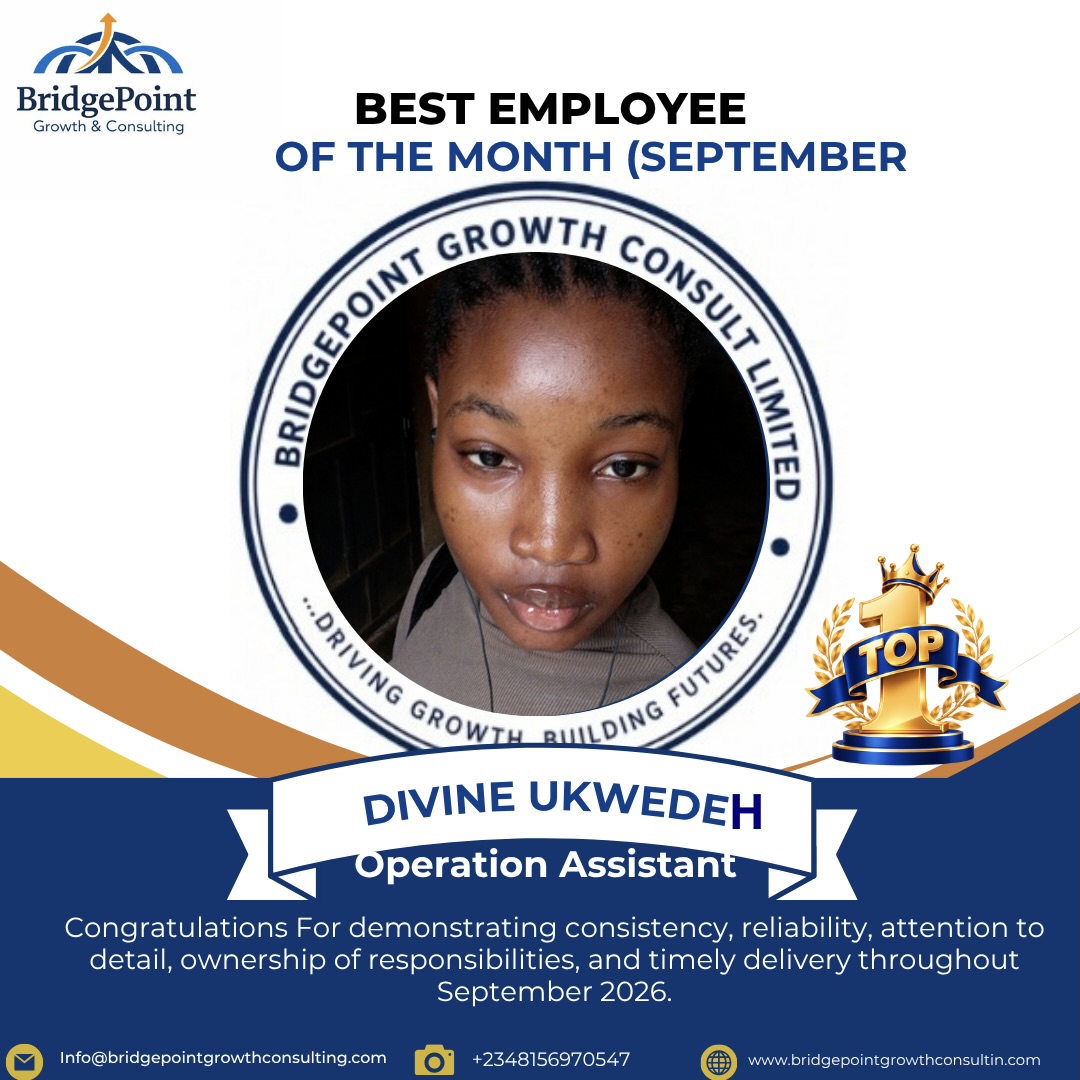 BridgePoint September 2026 employee recognition